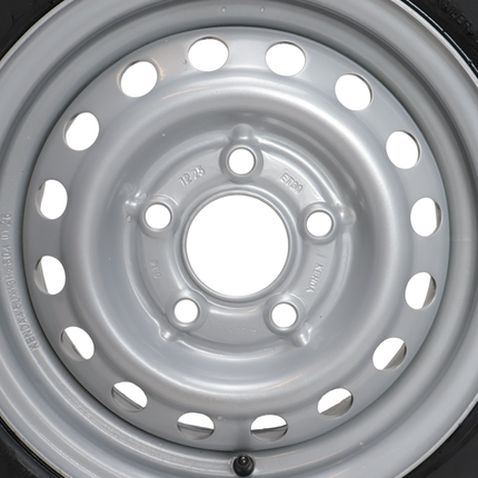 Kenda Roue complète de remorque - 165R13C - entraxe : 5x112 - capacité de charge : 710kg - diamètre du moyeu : 67 mm