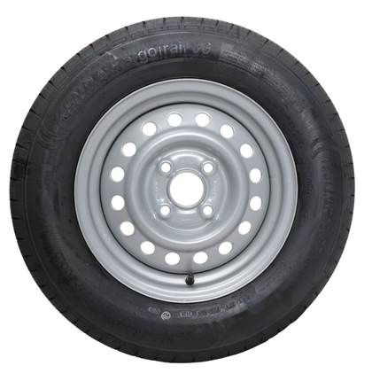 Kenda Roue complète de remorque - 175/70R13 - entraxe : 4x100 - capacité de charge : 530 kg - diamètre du moyeu : 57 mm