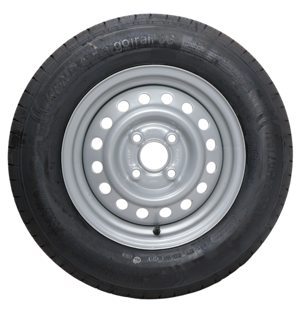 Kenda Roue complète de remorque - 175/70R13 - entraxe : 4x100 - capacité de charge : 530 kg - diamètre du moyeu : 57 mm