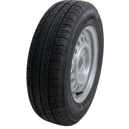 Kenda Roue complète de remorque - 175/70R13 - entraxe : 4x100 - capacité de charge : 530 kg - diamètre du moyeu : 57 mm