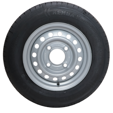 Kenda Roue complète de remorque - 175/70R13 - entraxe : 4x130 - capacité de charge : 530 kg - diamètre du moyeu : 85 mm