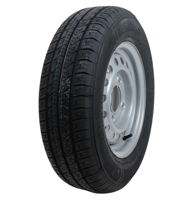 Kenda Roue complète de remorque - 175/70R13 - entraxe : 4x130 - capacité de charge : 530 kg - diamètre du moyeu : 85 mm
