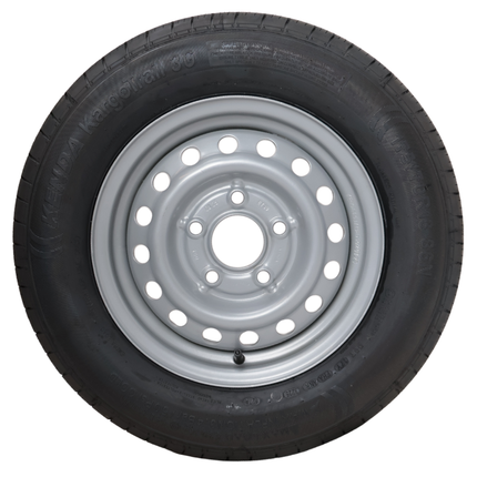 Kenda Roue complète de remorque - 175/70R13 - entraxe : 5x112 - capacité de charge : 530 kg - diamètre du moyeu : 67 mm