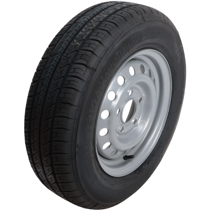 Kenda Roue complète de remorque - 175/70R13 - entraxe : 5x112 - capacité de charge : 530 kg - diamètre du moyeu : 67 mm