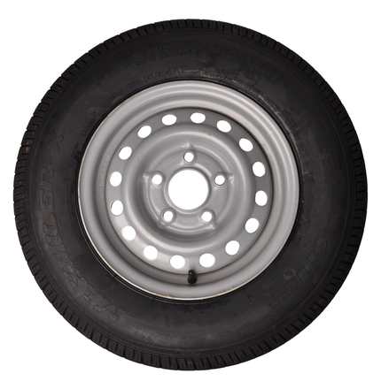 Kenda Roue complète de remorque - 175/80R13C - entraxe : 5x112 - capacité de charge : 730 kg - diamètre du moyeu : 67 mm