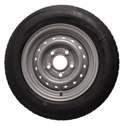 Kenda Roue complète de remorque - 185/60R12C - entraxe : 5x112 - capacité de charge : 900 kg - diamètre du moyeu : 67 mm