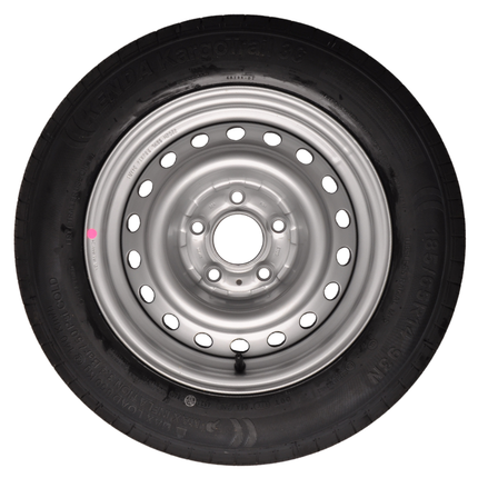Kenda Roue complète de remorque - 185/65R14 - entraxe : 5x112 - capacité de charge : 650kg - diamètre du moyeu : 67 mm