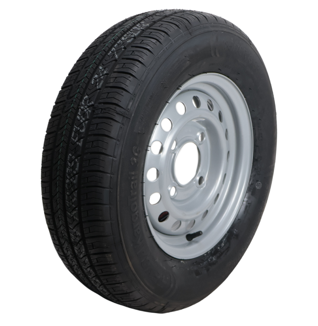 Kenda Roue complète de remorque - 185/70R13 - entraxe : 4x130 - capacité de charge : 530 kg - diamètre du moyeu : 85 mm
