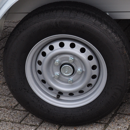 Kenda Roue complète de remorque - 185/70R13 - entraxe : 5x112 - capacité de charge : 650kg - diamètre du moyeu : 67 mm