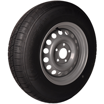 Kenda Roue complète de remorque - 185R14C - entraxe : 5x112 - capacité de charge : 900 kg - diamètre du moyeu : 67 mm
