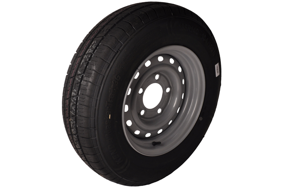 Kenda Roue complète de remorque - 185R14C - entraxe : 5x140 - capacité de charge : 900 kg - diamètre du moyeu : 94 mm