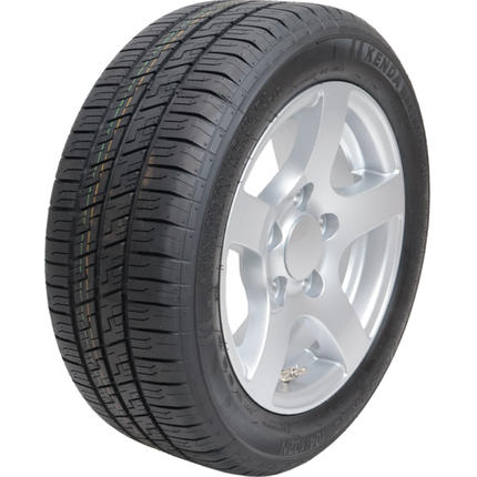 Kenda Roue complète de remorque - 195/50R13 - jante en alliage léger - entraxe : 5x112 - capacité de charge : 900 kg - diamètre du moyeu : 67 mm - ET30