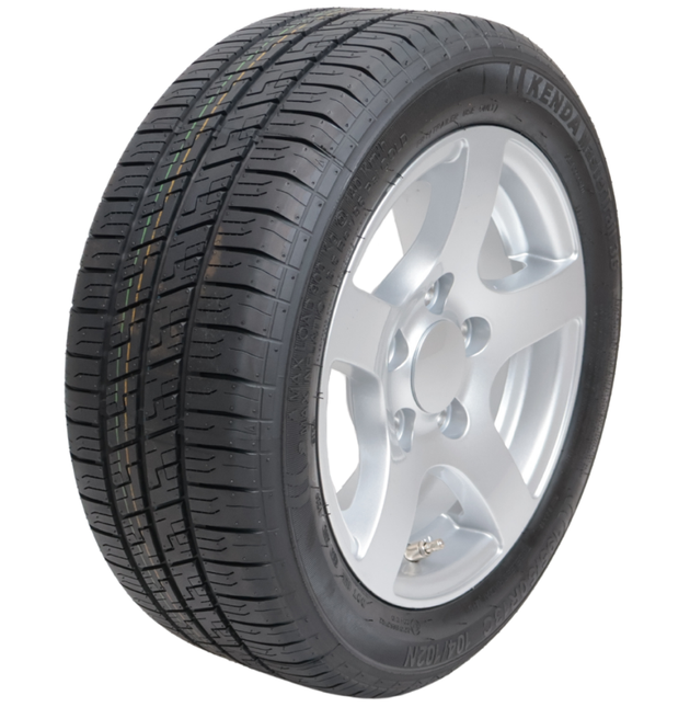 Kenda Roue complète de remorque - 195/50R13 - jante en alliage léger - entraxe : 5x112 - capacité de charge : 900 kg - diamètre du moyeu : 67 mm - ET30