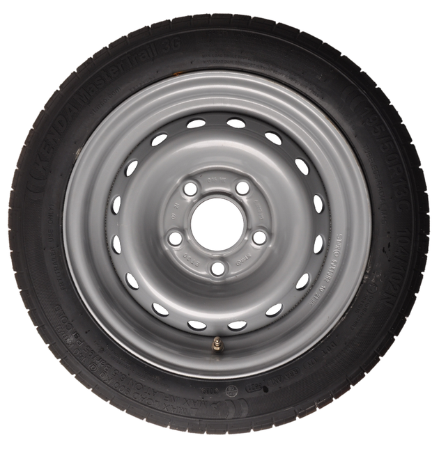 Kenda Roue complète de remorque - 195/50R13C - entraxe : 5x112 - capacité de charge : 900 kg - diamètre du moyeu : 67 mm