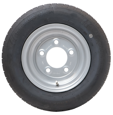 Kenda Roue complète de remorque - 195/55R10C - entraxe : 5x140 - capacité de charge : 750 kg - diamètre du moyeu : 94 mm - 10PR