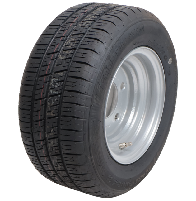 Kenda Roue complète de remorque - 195/55R10C - entraxe : 5x140 - capacité de charge : 750 kg - diamètre du moyeu : 94 mm - 10PR