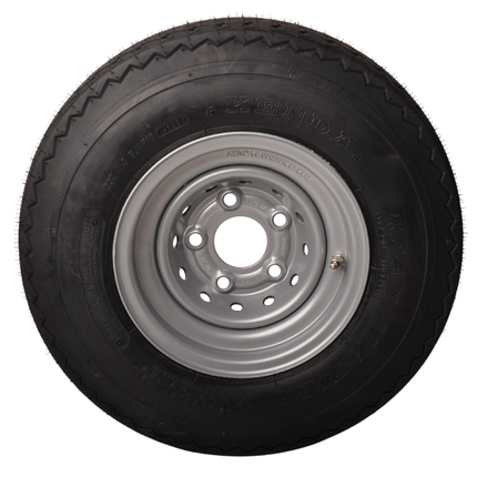 Kenda Roue complète de remorque - 20.5x8.00-10 - entraxe : 5x112 - capacité de charge : 750 kg - diamètre du moyeu : 67 mm - 10PR