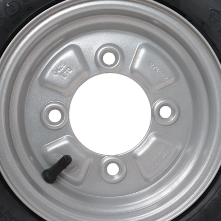Kenda Roue complète de remorque - 3.50-8 - entraxe : 4x115 - capacité de charge : 170 kg - diamètre du moyeu : 67 mm - 4PR