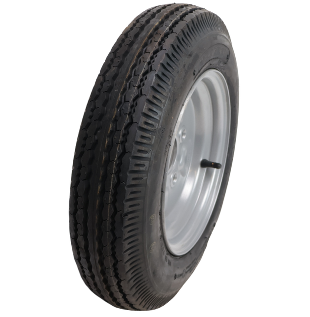 Kenda Roue complète de remorque - 4.00-10 - entraxe : 4x100 - capacité de charge : 275 kg - diamètre du moyeu : 60 mm - 4PR