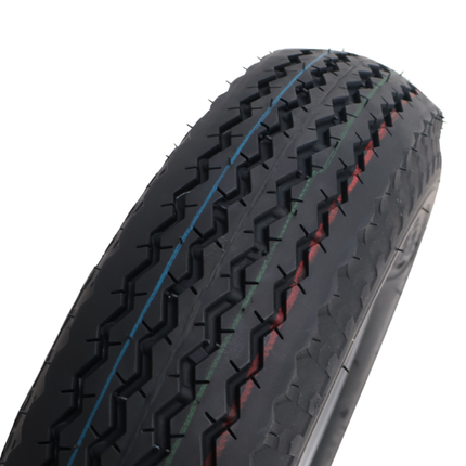 Kenda Roue complète de remorque - 4.00-8 - entraxe : 4x100 - capacité de charge : 335 kg - diamètre du moyeu : 57 mm - 6PR