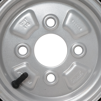 Kenda Roue complète de remorque - 4.00-8 - entraxe : 4x100 - capacité de charge : 335 kg - diamètre du moyeu : 57 mm - 6PR