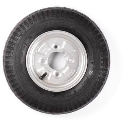 Kenda Roue complète de remorque - 4.00-8 - graisseur - entraxe : 4x101,6 - capacité de charge : 265 kg - diamètre du moyeu : 67 mm - 4PR