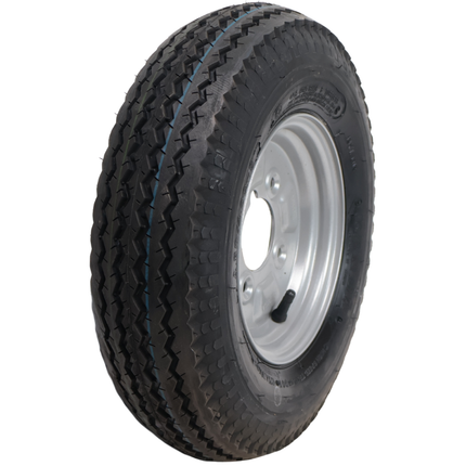 Kenda Roue complète de remorque - 4.00-8 - graisseur - entraxe : 4x101,6 - capacité de charge : 265 kg - diamètre du moyeu : 67 mm - 4PR