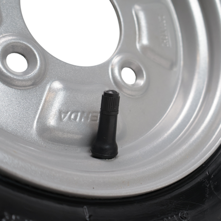 Kenda Roue complète de remorque - 4.00-8 - graisseur - entraxe : 4x101,6 - capacité de charge : 265 kg - diamètre du moyeu : 67 mm - 4PR