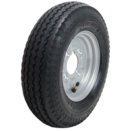 Kenda Roue complète de remorque - 4.00-8 - graisseur - entraxe : 4x101,6 - capacité de charge : 335 kg - diamètre du moyeu : 67 mm - 6PR
