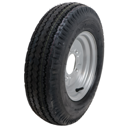 Kenda Roue complète de remorque - 4.50-10 - entraxe : 4x115 - capacité de charge : 315 kg - diamètre du moyeu : 85 mm - 6PR