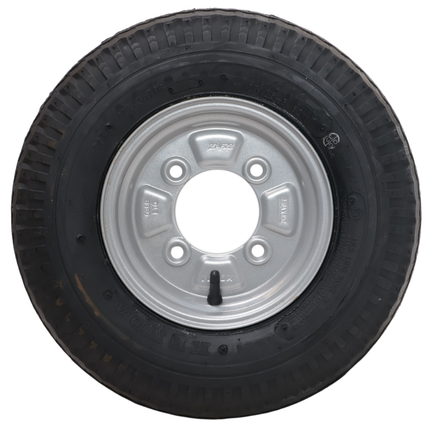 Kenda Roue complète de remorque - 4.80/4.00 - entraxe : 4x115 - capacité de charge : 265 kg - diamètre de moyeu : 85 mm - 4PR
