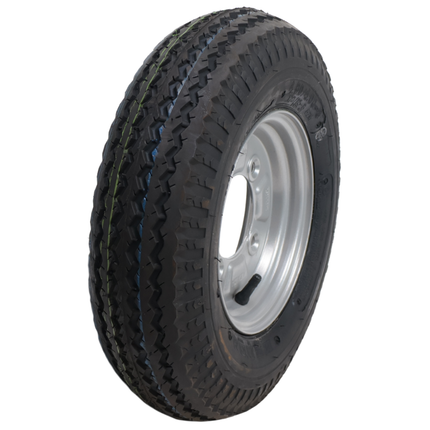 Kenda Roue complète de remorque - 4.80/4.00 - entraxe : 4x115 - capacité de charge : 265 kg - diamètre de moyeu : 85 mm - 4PR