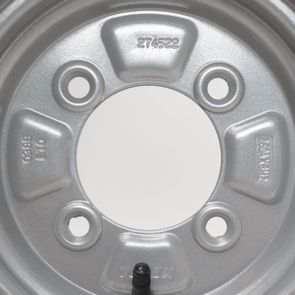 Kenda Roue complète de remorque - 4.80/4.00 - entraxe : 4x115 - capacité de charge : 265 kg - diamètre de moyeu : 85 mm - 4PR
