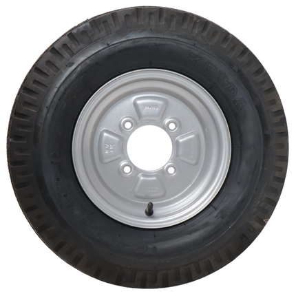 Kenda Roue complète de remorque - 5.00-10 - entraxe : 4x115 - capacité de charge : 440 kg - diamètre du moyeu : 85 mm - 6PR