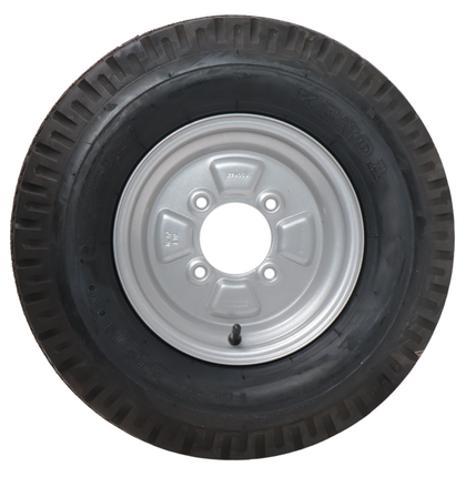 Kenda Roue complète de remorque - 5.00-10 - entraxe : 4x115 - capacité de charge : 440 kg - diamètre du moyeu : 85 mm - 6PR