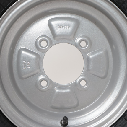 Kenda Roue complète de remorque - 5.00-10 - entraxe : 4x115 - capacité de charge : 440 kg - diamètre du moyeu : 85 mm - 6PR