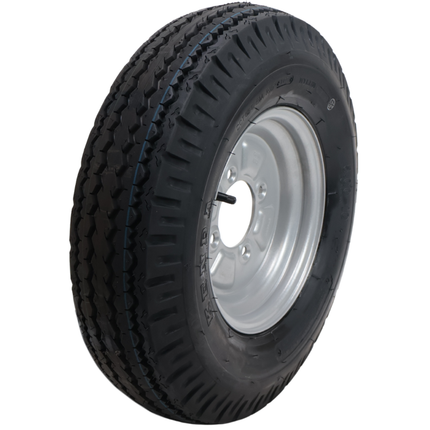 Kenda Roue complète de remorque - 5.00-10 - entraxe : 4x115 - capacité de charge : 355 kg - diamètre du moyeu : 85 mm - 4PR
