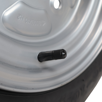 Kings tire Roue complète de remorque - 4.00-10 - entraxe : 4x115 - capacité de charge : 345 kg - diamètre du moyeu : 85 mm - 6PR