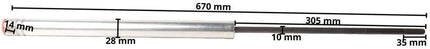 Knott Amortisseur à inertie Knott pour KF30-C / KR30-B / KR30-HV-B (87001409)