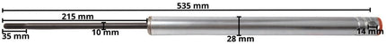 Knott Amortisseur pour freinage à inertie KF27-B - 8700311314 / 8700310914