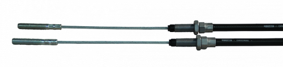 Knott Cable de traversée de remorque 1600/1970 - M10x34/M16x1,5