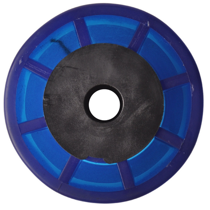 Knott Diabolo bleu - 194x90 mm - diamètre du moyeu 17 mm
