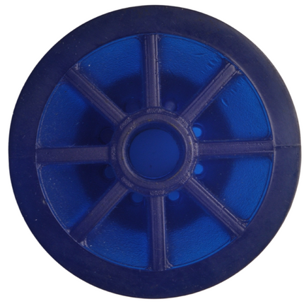Knott Diabolo bleu - 72x73 mm - diamètre du moyeu 14,5 mm