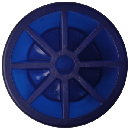 Knott Diabolo bleu - 97x89 mm - diamètre du moyeu 14,3 mm