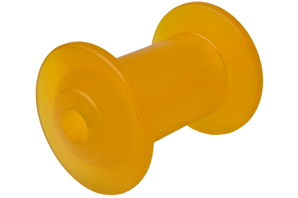 Knott Diabolo jaune - 98x68.5 mm - diamètre du moyeu 16 mm