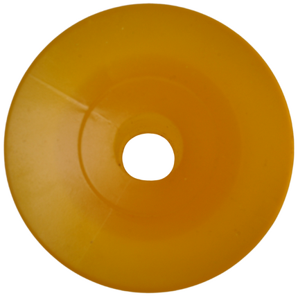 Knott Diabolo jaune - 98x68.5 mm - diamètre du moyeu 16 mm