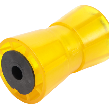 Knott Diabolo orange/jaune - 133x58.5 mm - diamètre du moyeu 17 mm - matériau PU
