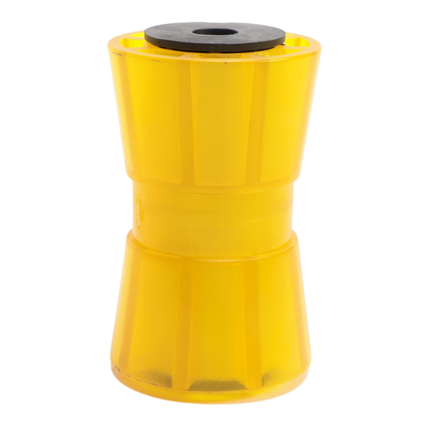 Knott Diabolo orange/jaune - 133x58.5 mm - diamètre du moyeu 17 mm - matériau PU
