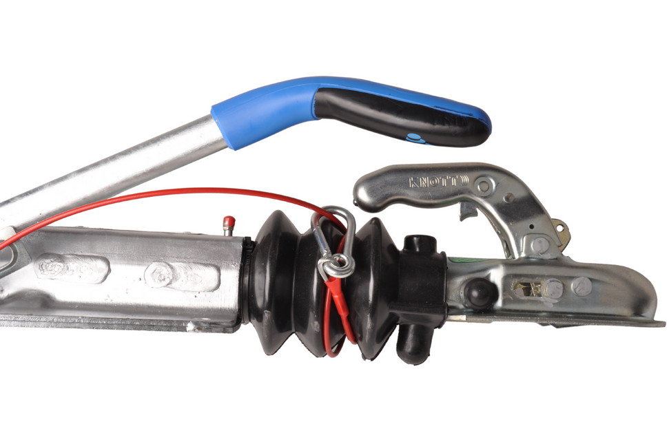 Knott Frein à inertie pour remorque KF13-C mécanique avec support de roue jockey