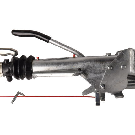 Knott Frein à inertie pour remorque KF27 (2700 kg) Timon en V, y compris console pour roue d'appui.